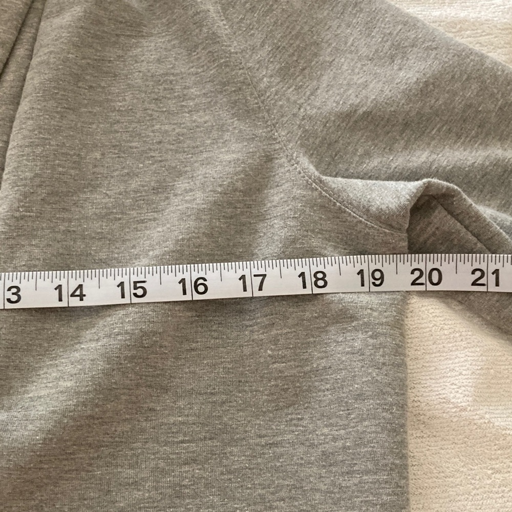 Talbots Light Gray Cowl Neck Brushed Knit Pullover - Picture 6 of 8
